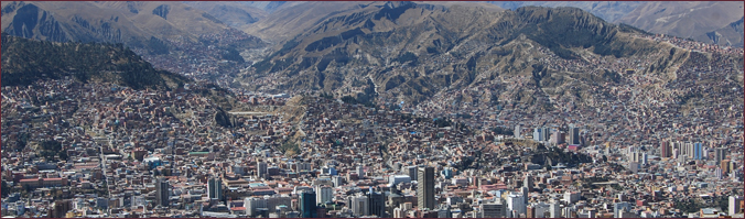 Reise-Bausteine Bolivien - La Paz - Die höchstgelegene Großstadt der Welt